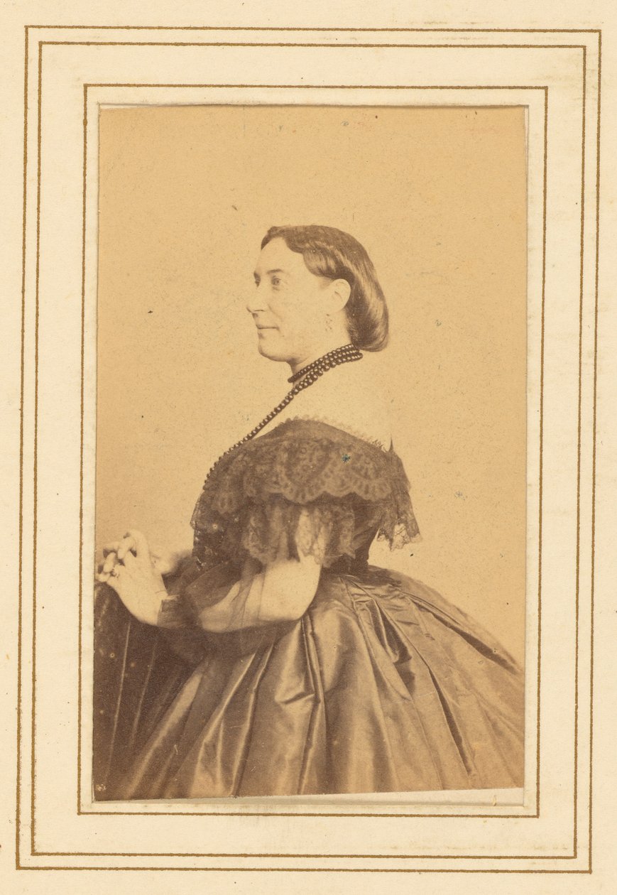 Augustine Brohan af Nadar [Gaspard Félix Tournachon]