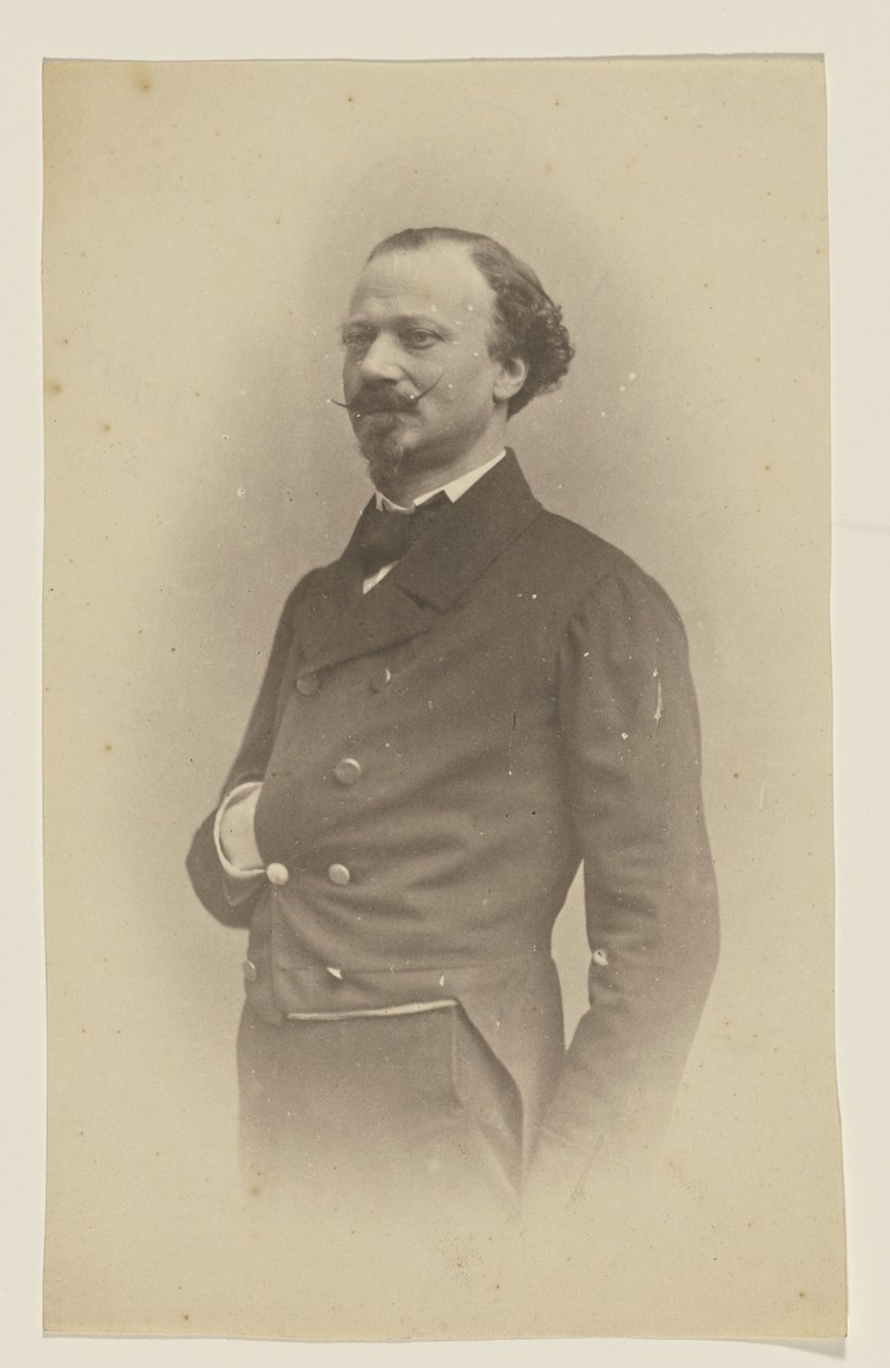 De La Pierre, løjtnant, duellant, boulevardist af Nadar [Gaspard Félix Tournachon]