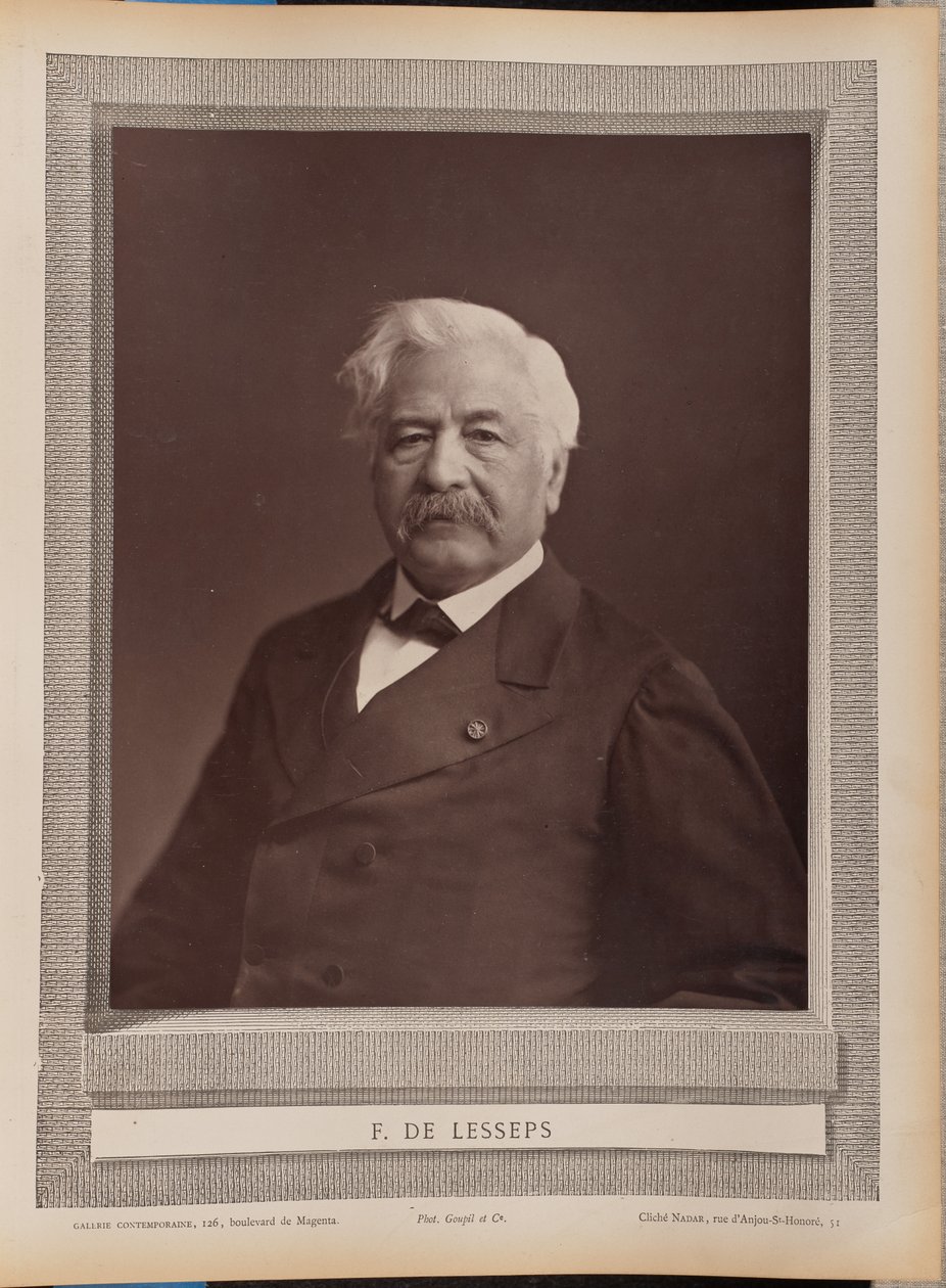F. de Lesseps af Nadar [Gaspard Félix Tournachon]