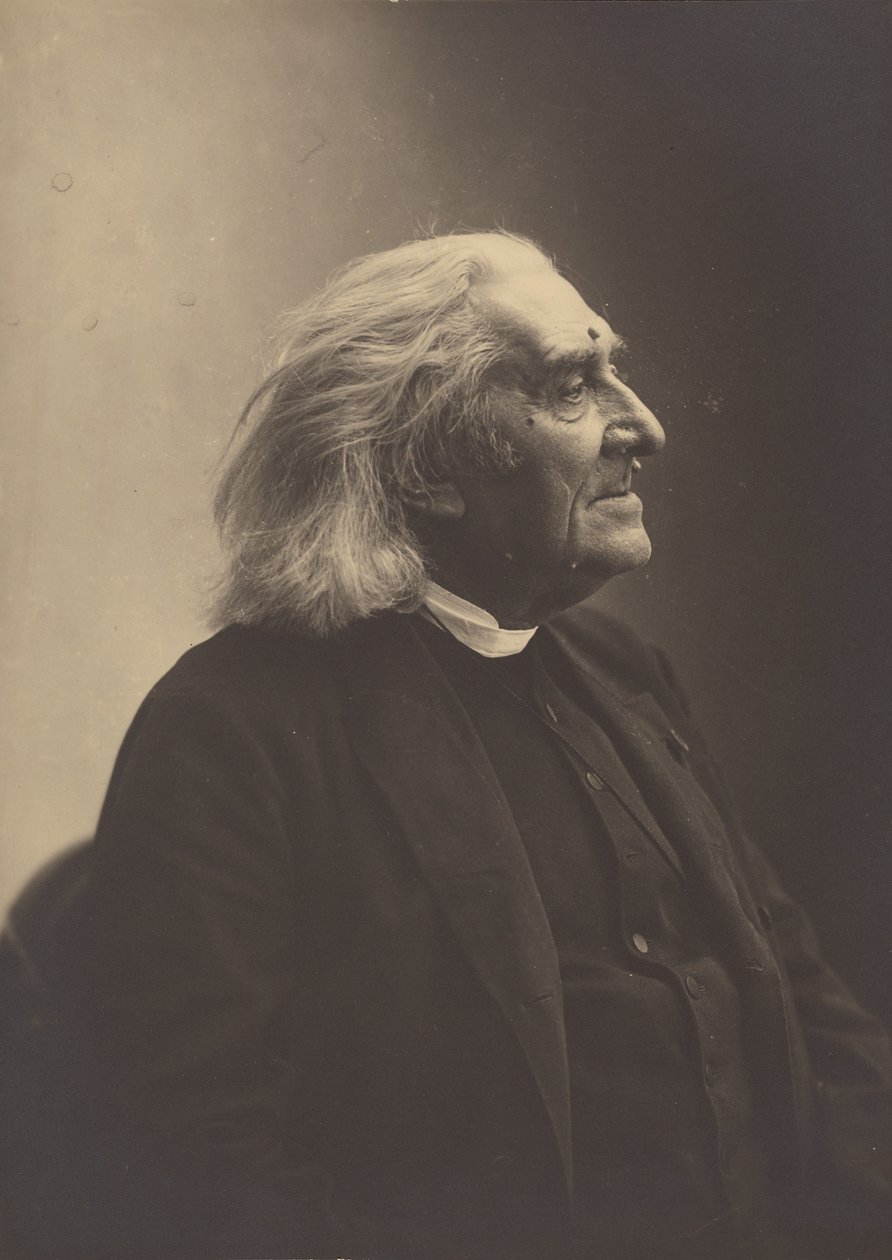 [Franz Liszt] af Nadar [Gaspard Félix Tournachon]