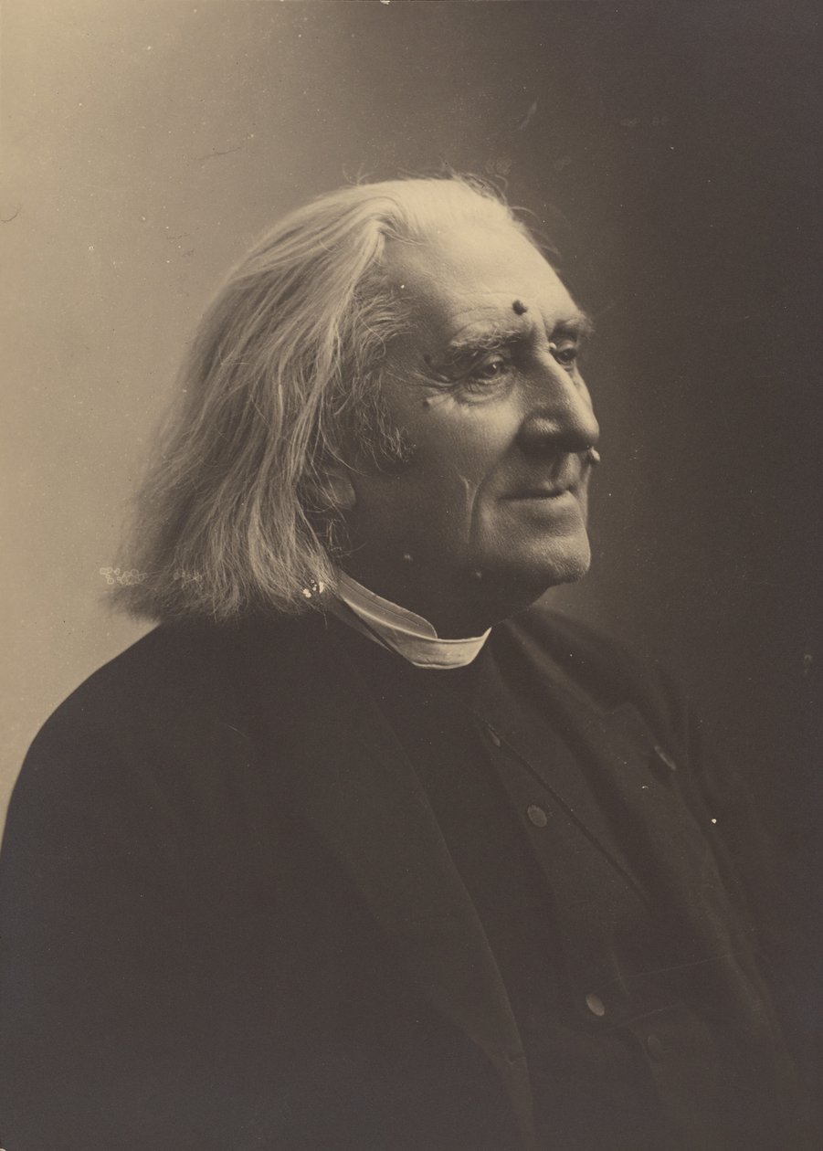 [Franz Liszt] af Nadar [Gaspard Félix Tournachon]