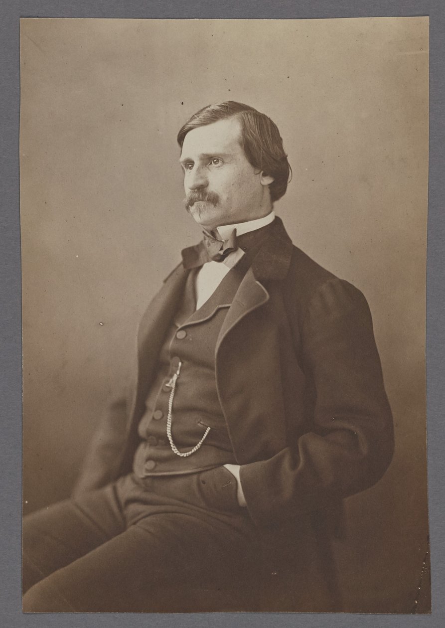 Henri Nicolle, litteraturforsker af Nadar [Gaspard Félix Tournachon]