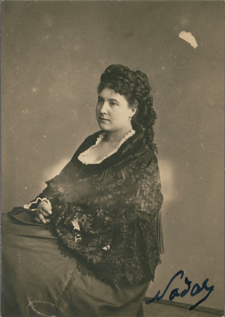[Judith Gautier] af Nadar [Gaspard Félix Tournachon]