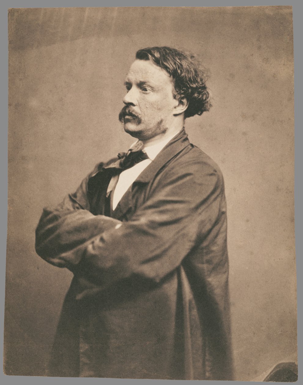 [Selvportræt i kittel Félix Nadar]. af Nadar [Gaspard Félix Tournachon]