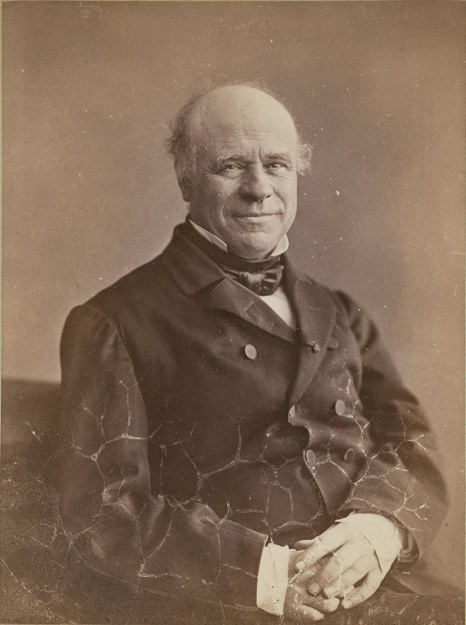 Silvestre de Sacy af Nadar [Gaspard Félix Tournachon]