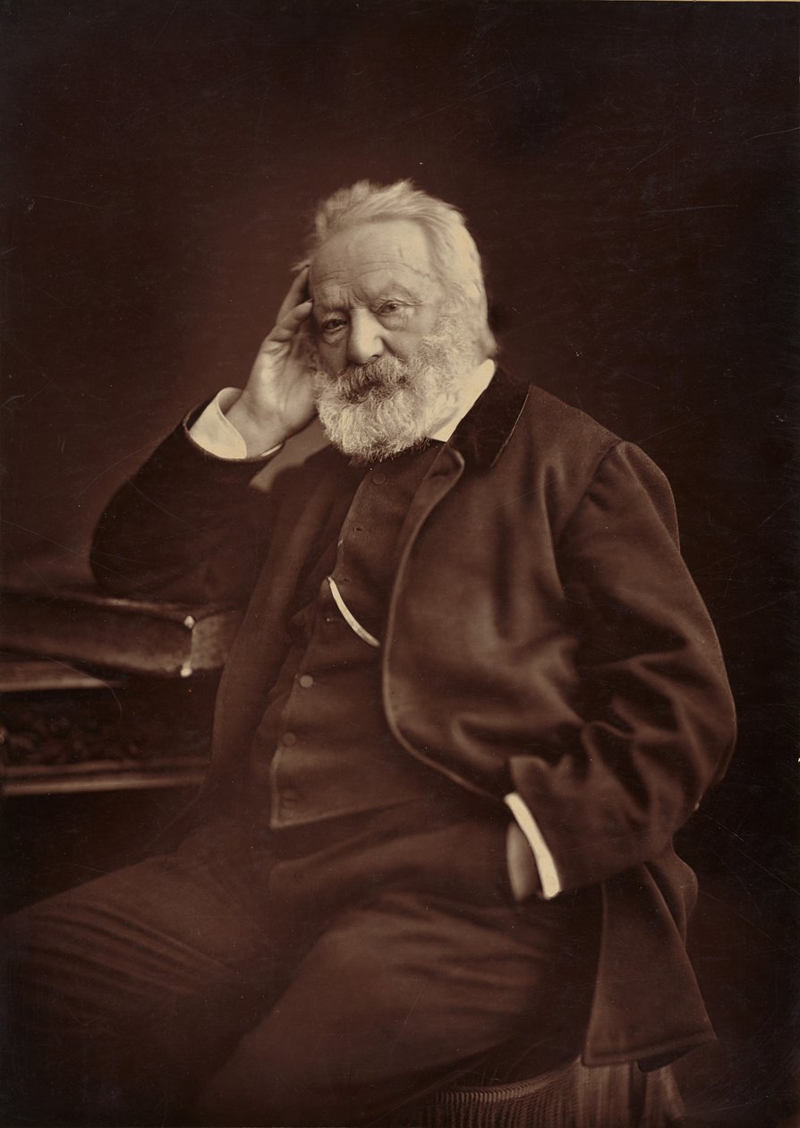 Victor Hugo af Nadar [Gaspard Félix Tournachon]