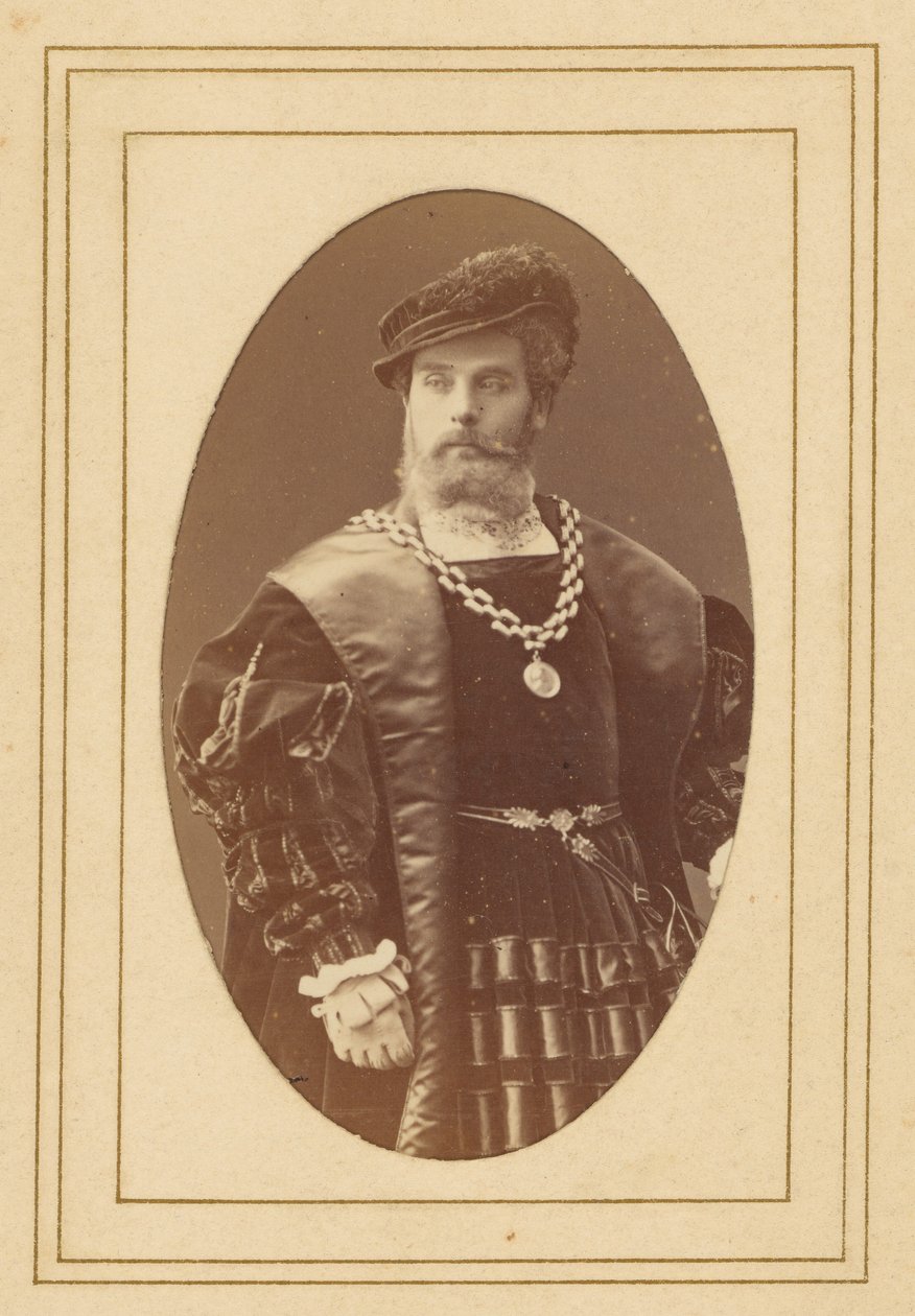 Worms [fransk skuespiller] af Nadar [Gaspard Félix Tournachon]