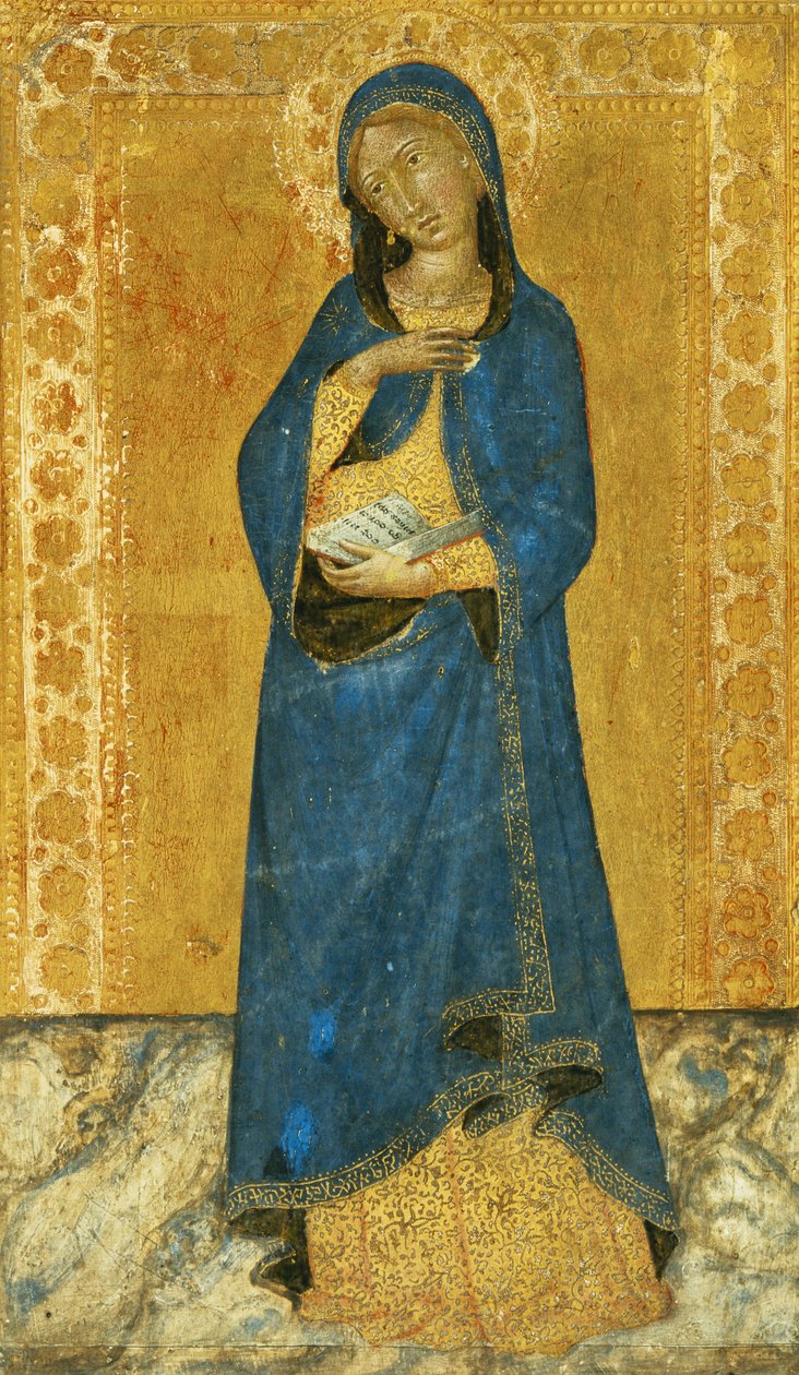 Jomfruen annoncerer, af Naddo Ceccarelli