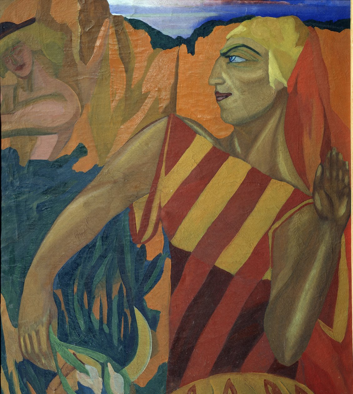 Medea. Kostumedesign til balletten The Golden Fleece, 1915 af Nadezhda Vladimirovna Lermontova