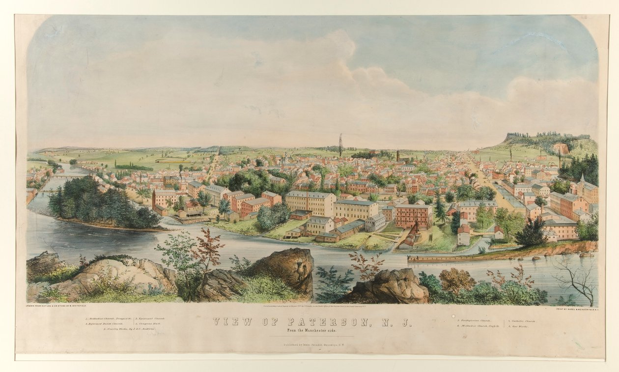 Udsigt over Paterson, N.J. af Nagel and Weingarten