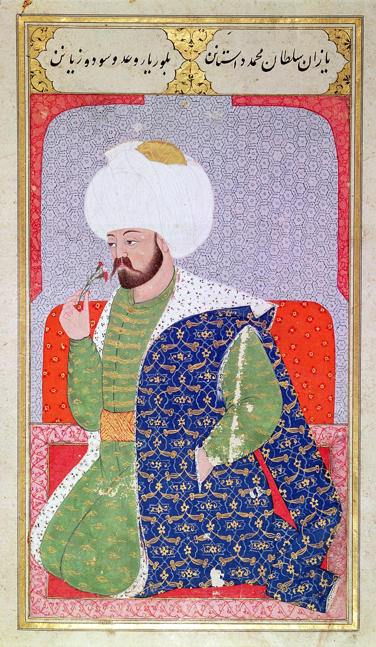 Ms Hazine.1563 Mehmed II (1432-1481), fra 
