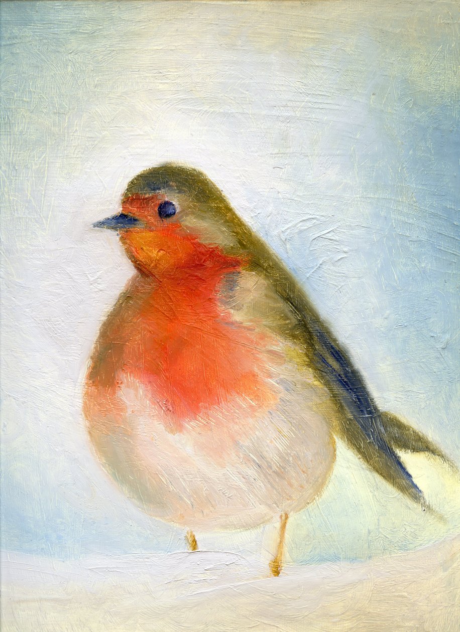 Winterry, 2011, (olie på lærredstavle) af Nancy Moniz Charalambous