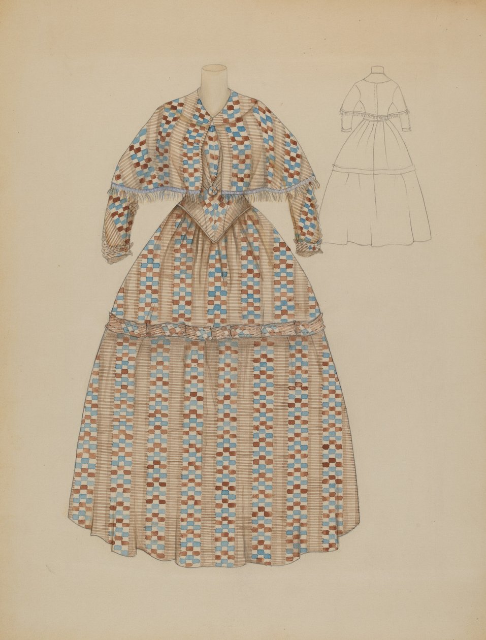 Kjole, c. 1937. af Nancy Crimi