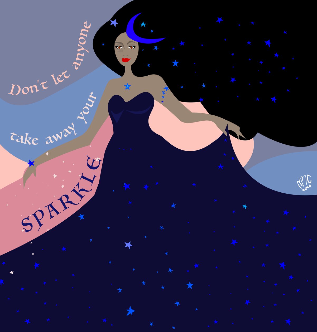 Sparkle, 2020 af Nancy Moniz Charalambous