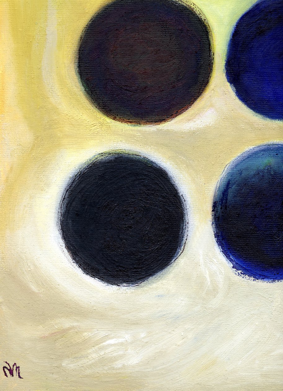 The Happy Dots 9, 2014, af Nancy Moniz Charalambous
