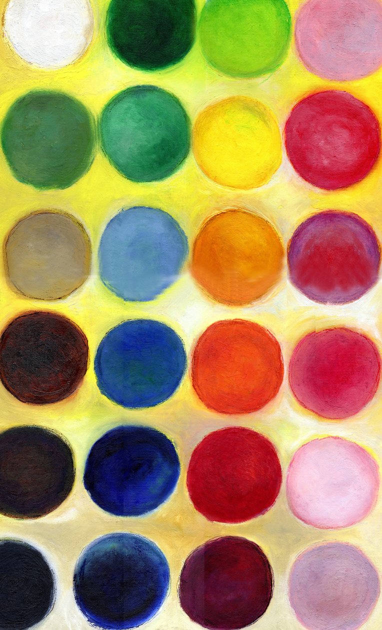 The Harmonious Happy Dots, 2014 af Nancy Moniz Charalambous
