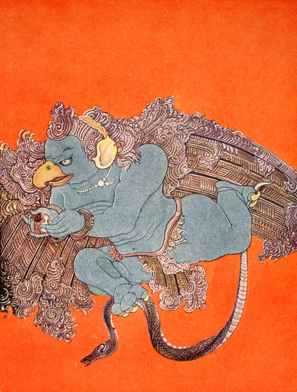 Garuda, 1913. af Nandalal Bose