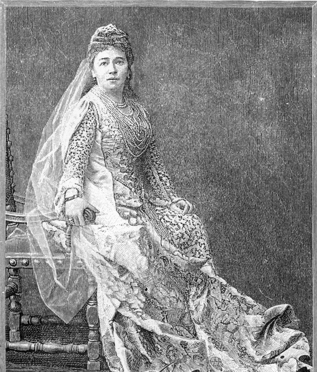 Madame Albani, 1893 af Napoleon Sarony