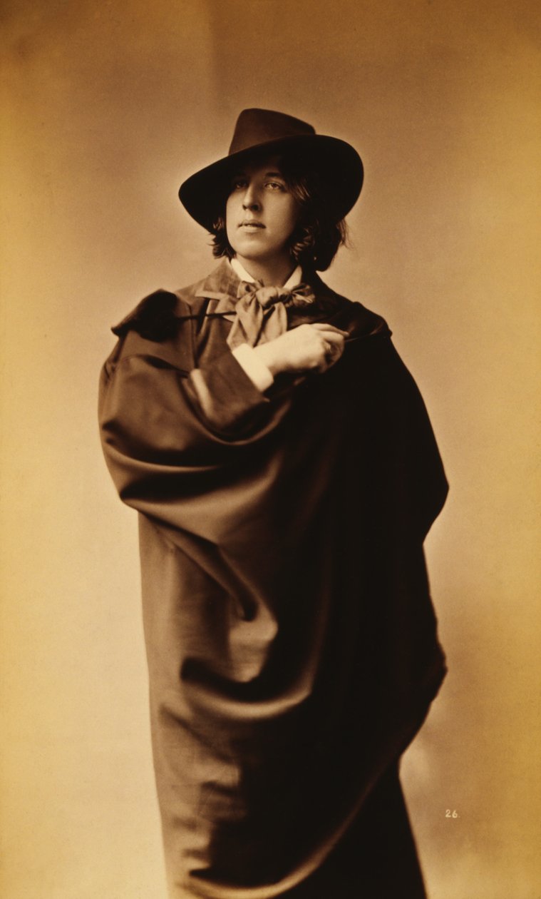 Oscar Wilde, 1882 (albumin print) af Napoleon Sarony