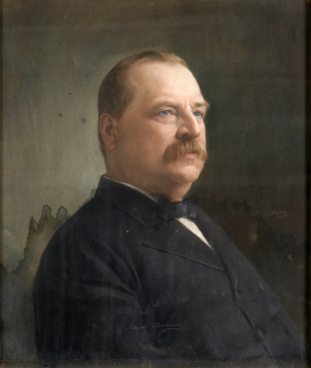 1882, Sarony, Napoleon, (Stephen) Grover Cleveland af Napoleon Sarony