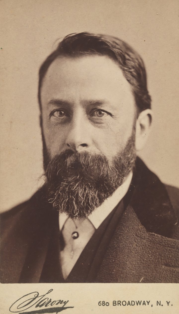 Albert Bierstadt af Napoleon Sarony