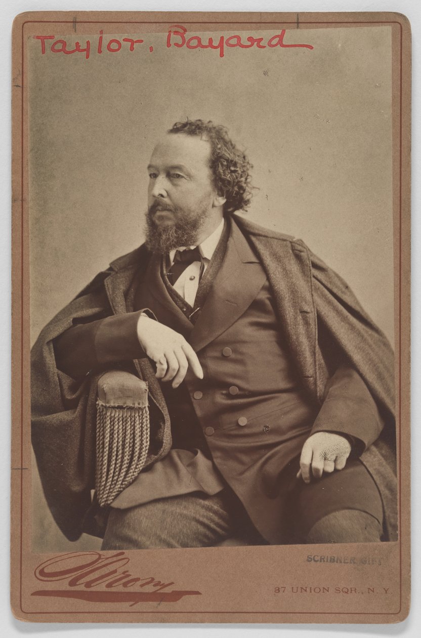 Bayard Taylor af Napoleon Sarony