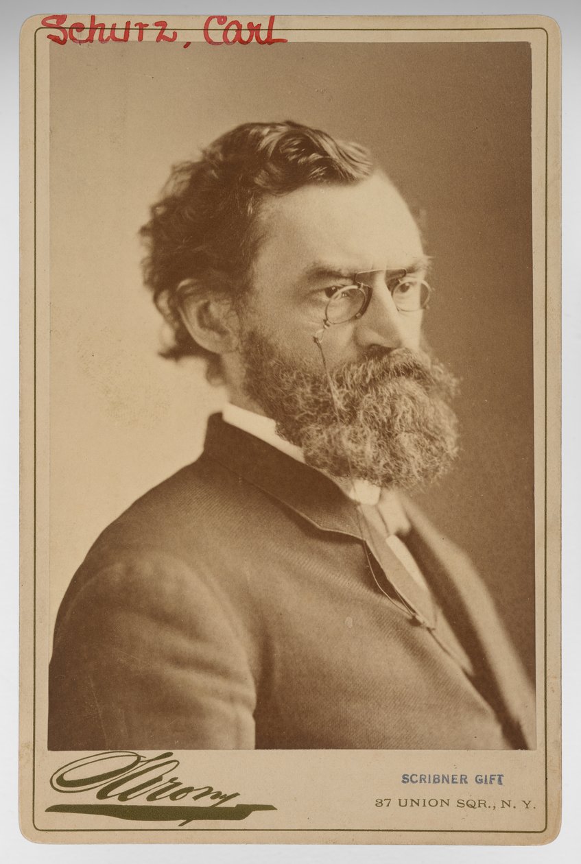 Carl Schurz af Napoleon Sarony