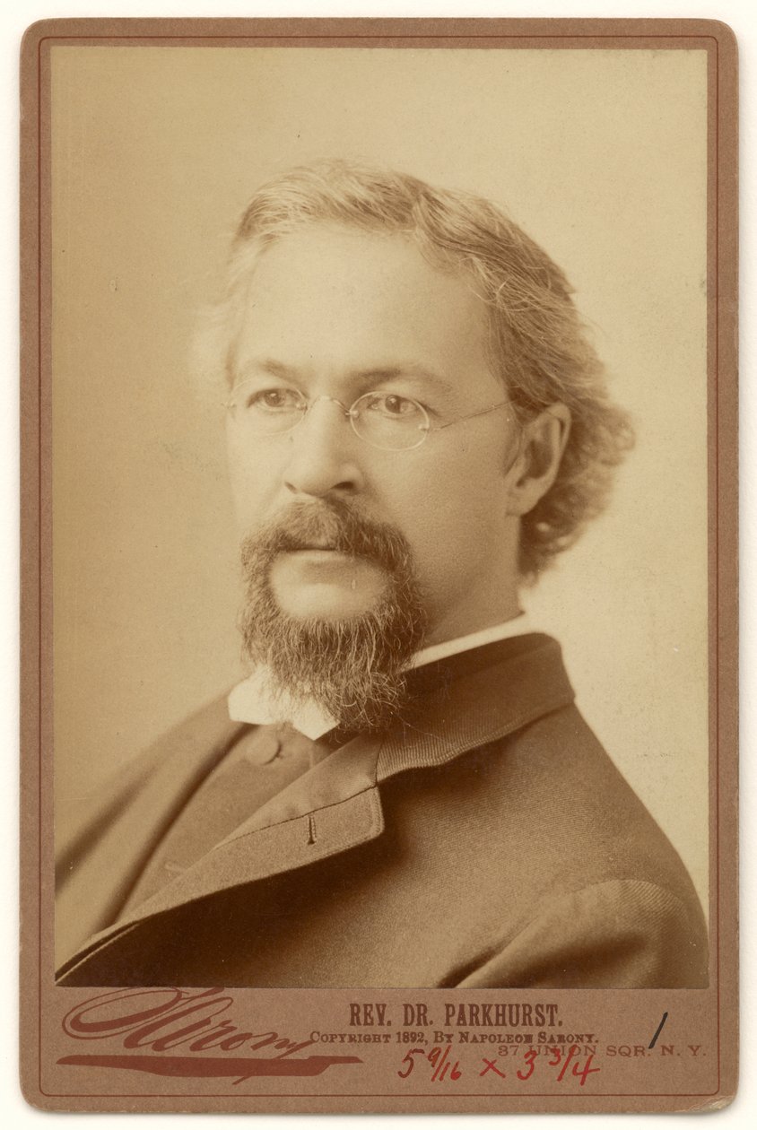 Charles Henry Parkhurst af Napoleon Sarony