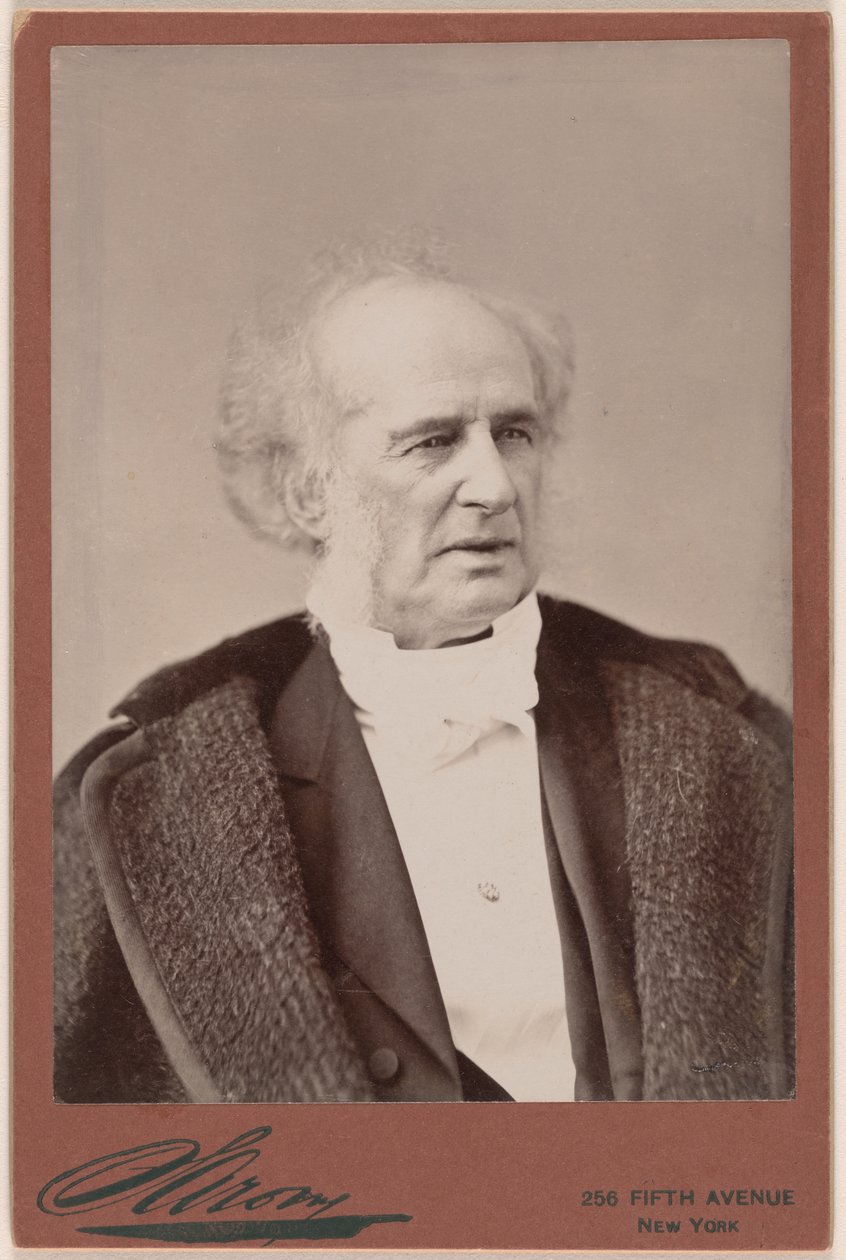 Cornelius Vanderbilt af Napoleon Sarony