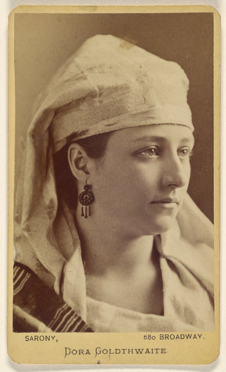 Dora Goldthwaite af Napoleon Sarony