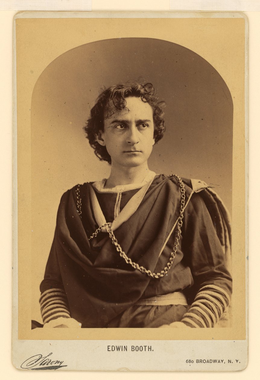 Edwin Booth af Napoleon Sarony