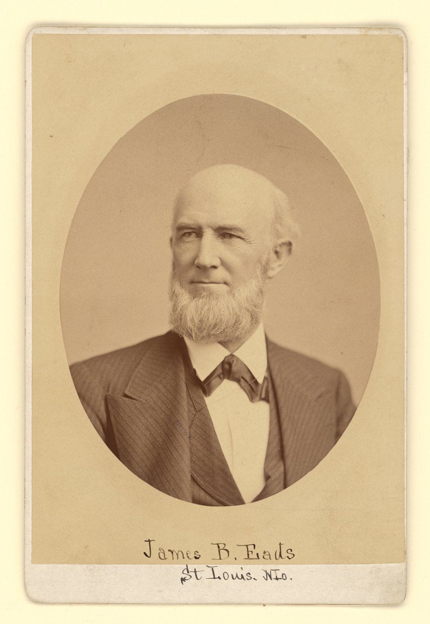 James Buchanan Eads af Napoleon Sarony