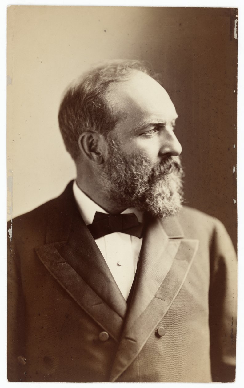 James Garfield af Napoleon Sarony