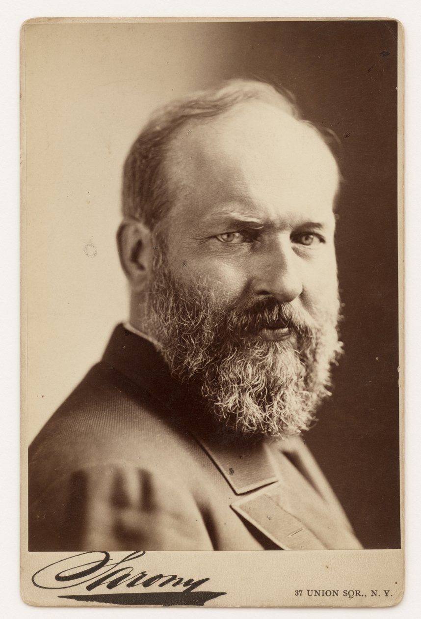James Garfield af Napoleon Sarony