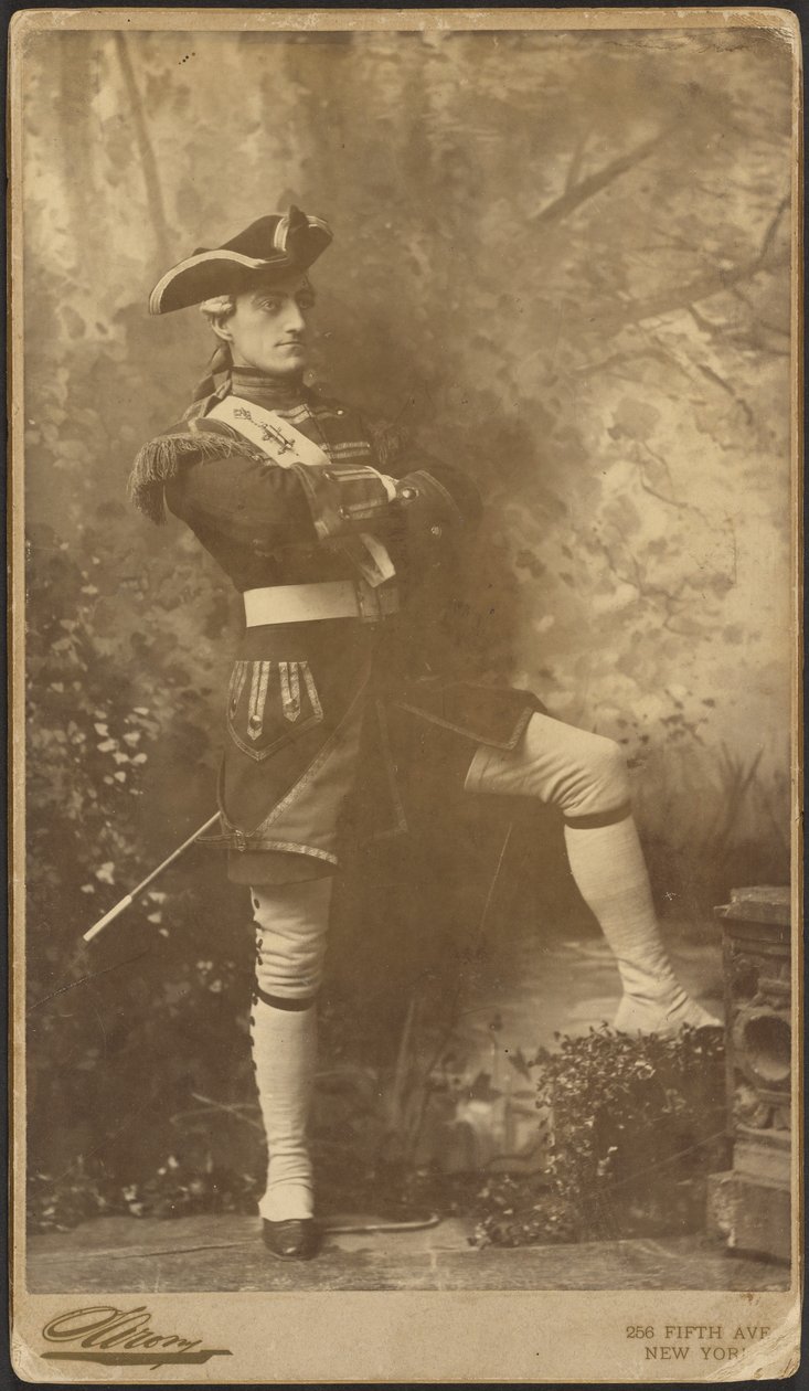 [John Drew, Jr. som kaptajn Plume fra "The Recruiting Officer"] af Napoleon Sarony