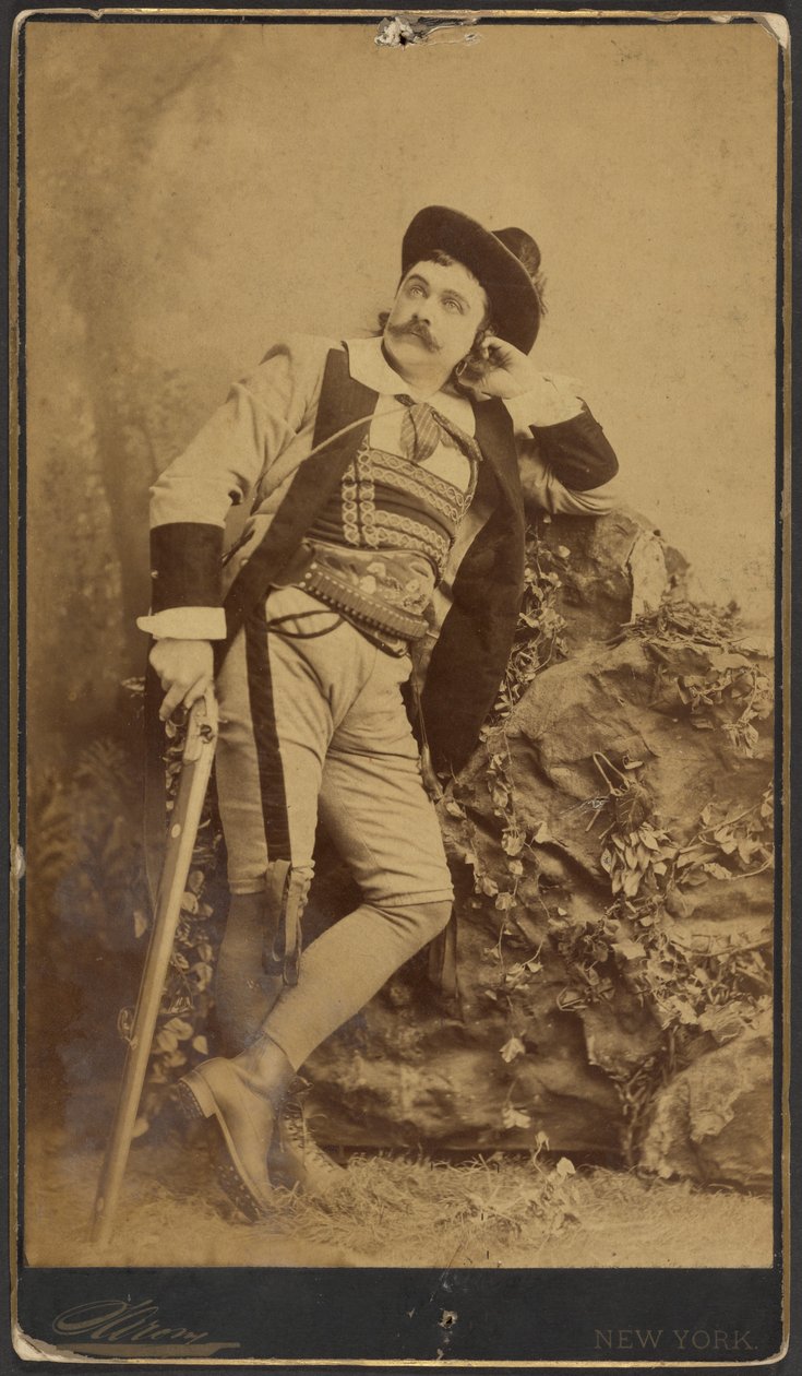 Maurice Barrymore af Napoleon Sarony