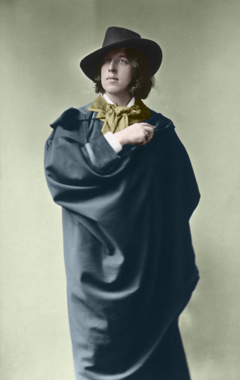 Oscar Wilde (1854 - 1900) omkring 1882 (foto) af Napoleon Sarony