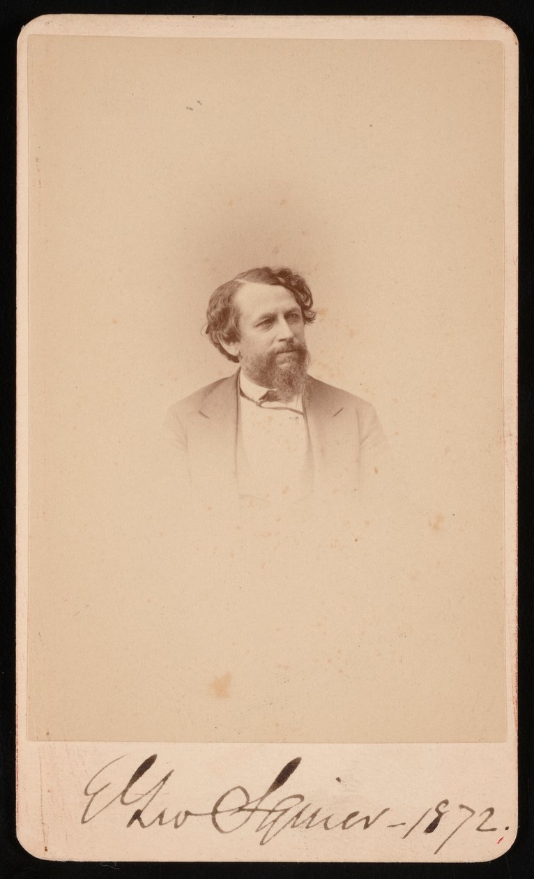 Portræt af Ephraim George Squier 1821-1888, 1872. af Napoleon Sarony