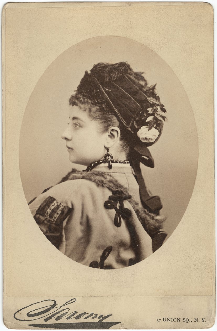 Portræt af Pauline Lucca 1841-1908 af Napoleon Sarony