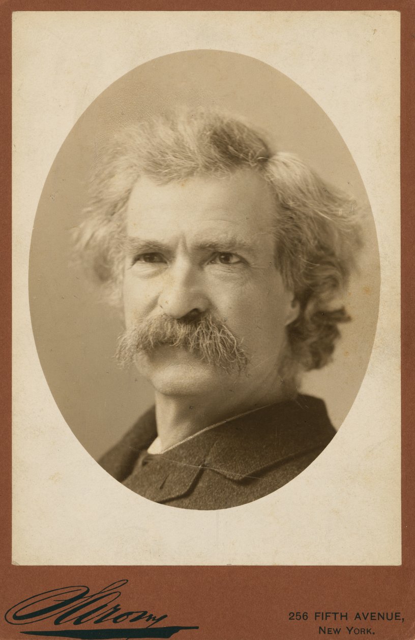 Samuel Clemens af Napoleon Sarony