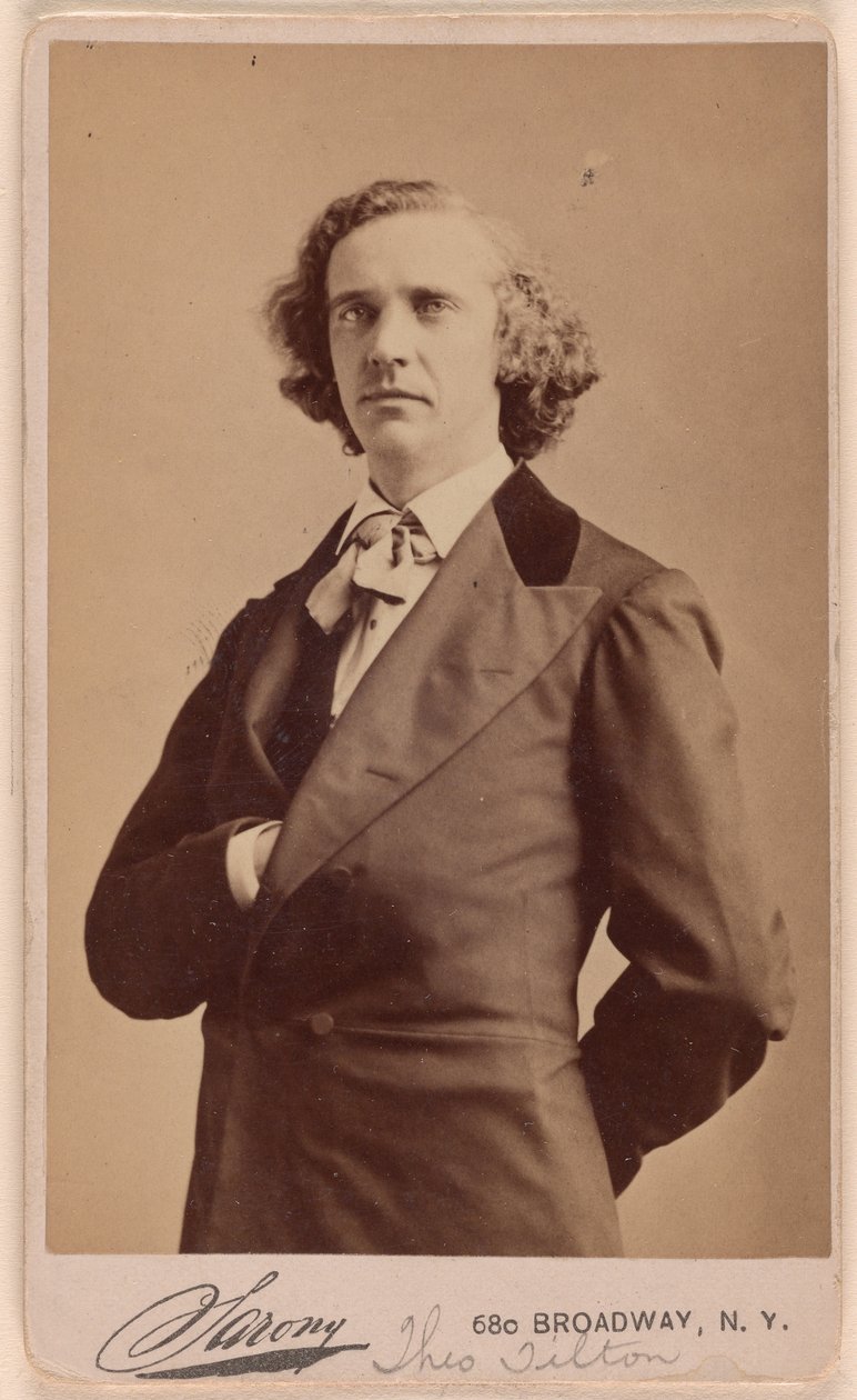 Theodore Tilton af Napoleon Sarony