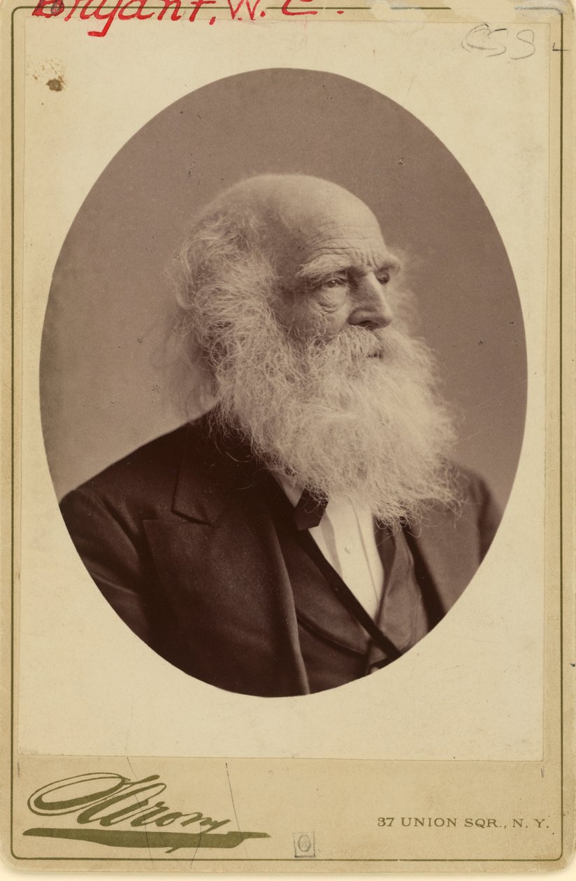 William Cullen Bryant af Napoleon Sarony