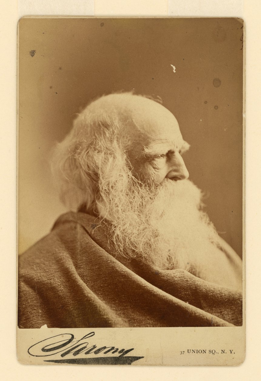 William Cullen Bryant af Napoleon Sarony