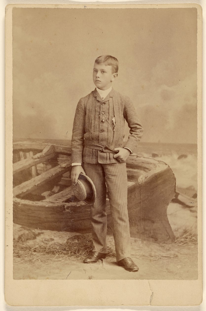 William Gay Skiddy, 14 år - marts 85 af Napoleon Sarony