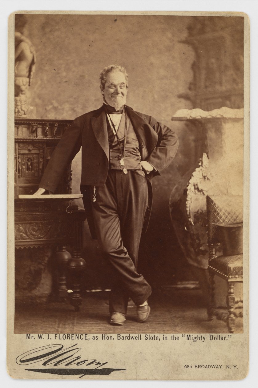 William Jermyn Florence af Napoleon Sarony