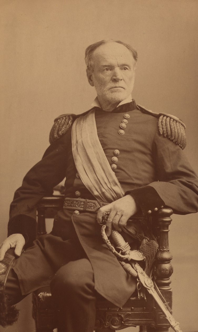 William T. Sherman af Napoleon Sarony