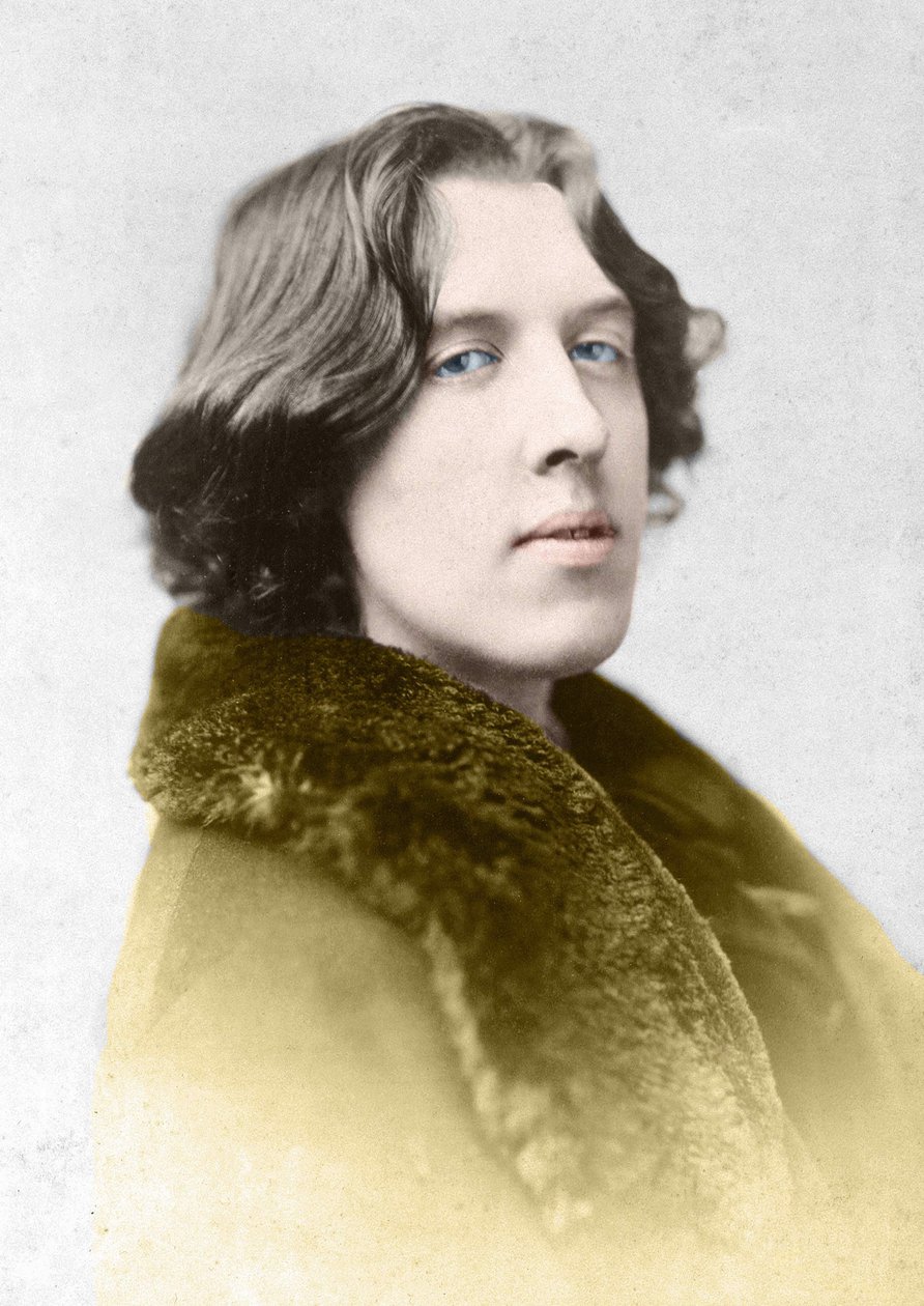 portræt af Oscar Wilde (1854 - 1900) omkring 1882 af Napoleon Sarony (1821 - 1896). af Napoleon Sarony