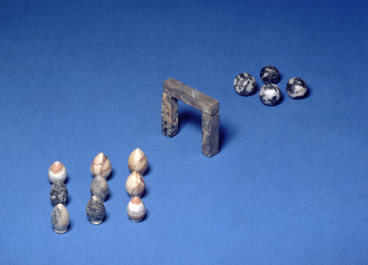 Childs spil kegle af Naqada I Period Egyptian