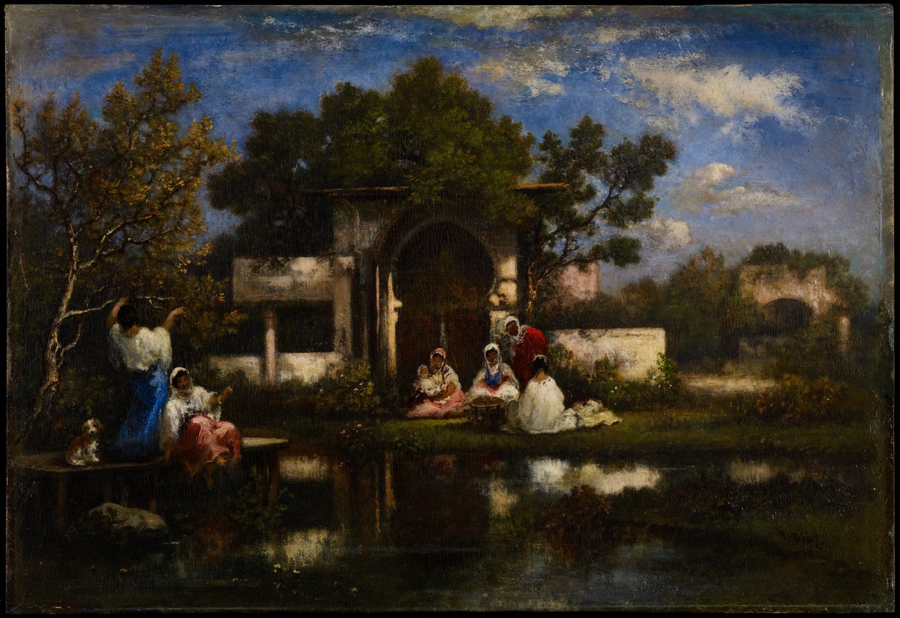 Seraglio, Konstantinopel, 1865-75 af Narcisse Virgile Diaz de la Peña