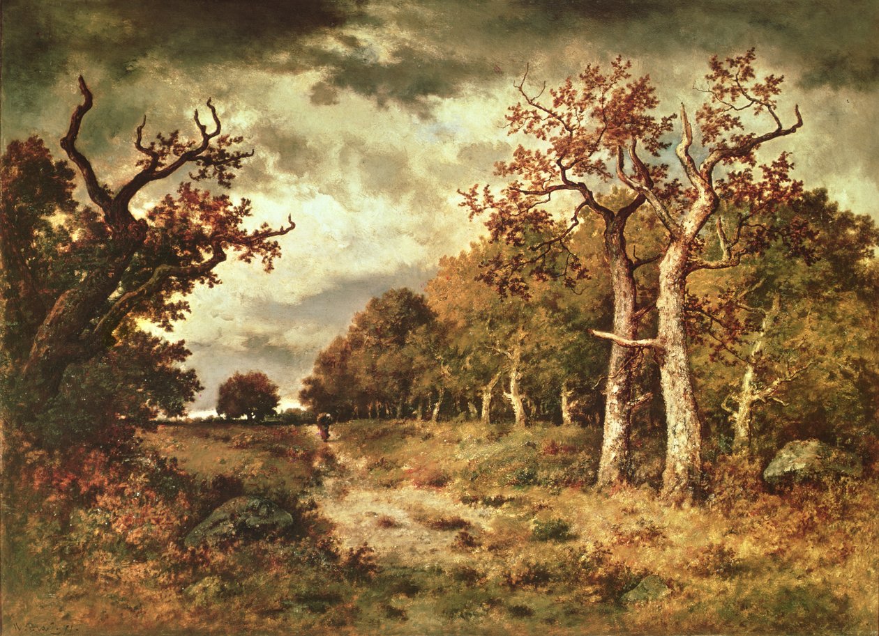 Skovens udkant, 1871 af Narcisse Virgile Diaz de la Peña